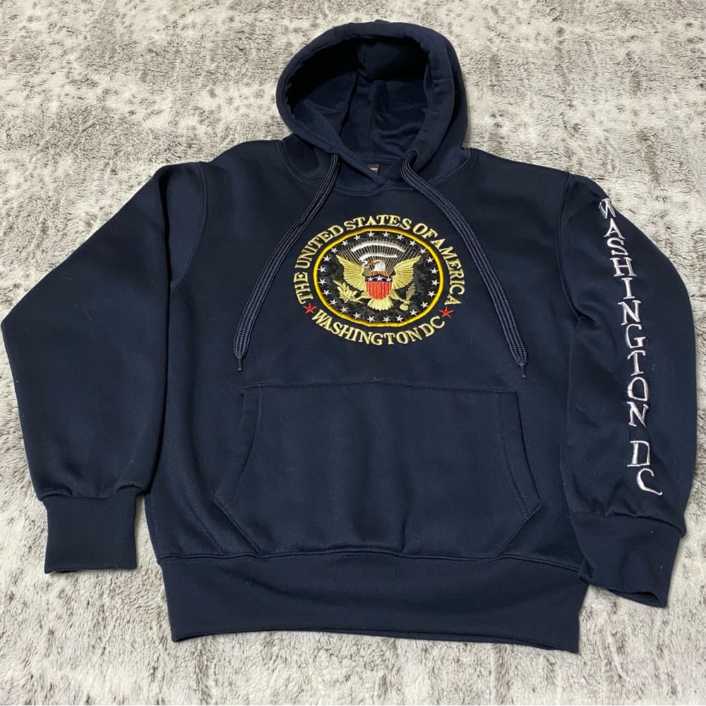 Washington DC Navy Blue Hoodie